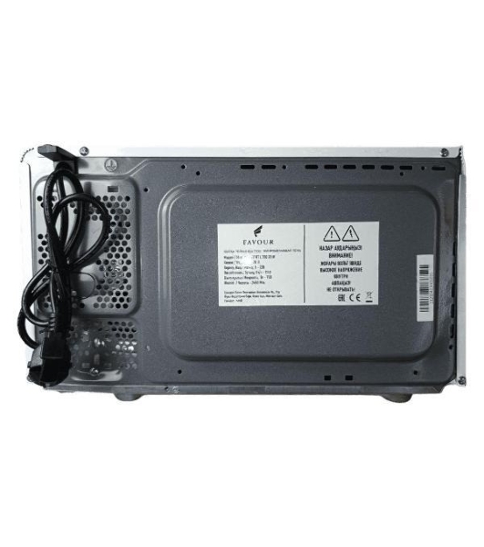 Микроволновая печь FAVOUR FV RT L 700 20W белый, 20 л, 700 Вт, переключатели - поворотный механизм