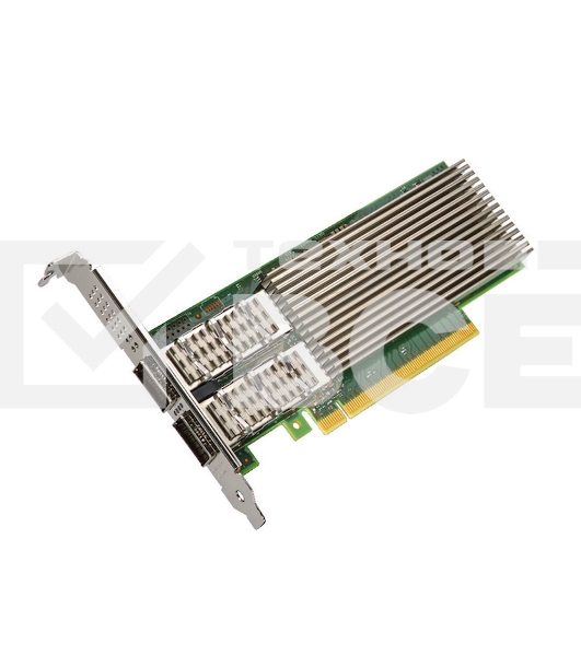 Intel Ethernet Network Adapter E810-CQDA2, 2xQSFP28 ports, 100GbE, PCI-E x16, 1 year