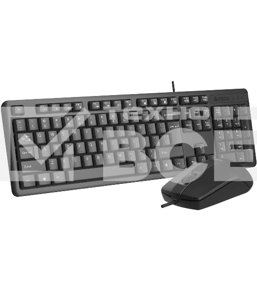 Клавиатура + мышь A4Tech KR-3330 клав:черный мышь:черный USB