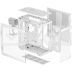 Компьютерный корпус Deepcool CH780 WH белый без БП ATX 2x120mm 1x140mm 2xUSB3.0 audio bott PSU, фото2