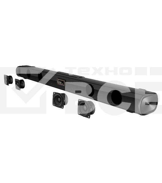Саундбар Sven SB-2200D черный (2 x 60W, Bluetooth сабвуфер 180W, пульт ДУ, LED-дисплей, HDMI, USB)