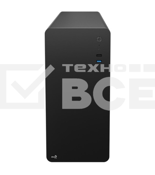 Корпус Aerocool  / Formula CS-110-S-BK-v1 (mATX, 0.7mm, USB3.0 x1, USB2.0 x2, 1x 8cm Black Fan)