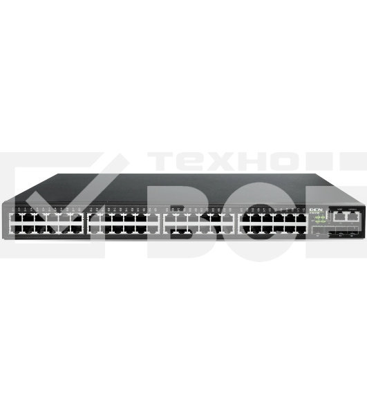 Коммутатор Yunke 10G L3 Switch (48x 10/100/1000Base-T + 4x 10GbE (SFP+)), Default with fixed redundant AC+AC power