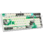 Клавиатура A4Tech Bloody S98 Pixels Green проводная USB белый/бежевый, фото4
