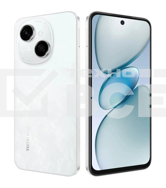 Смартфон Tecno SPARK GO 1, 3/64Gb, белый
