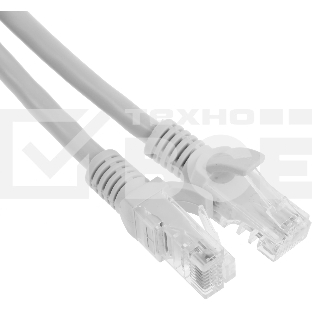 Патч-корд Premier PP6U-3M 10000Гбит/с UTP 4 пары cat.6 CCA molded 3м серый RJ-45 (m)-RJ-45 (m)