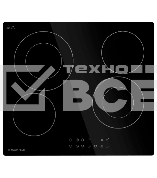 Электрическая варочная панель Maunfeld CVCE594DBK LUX