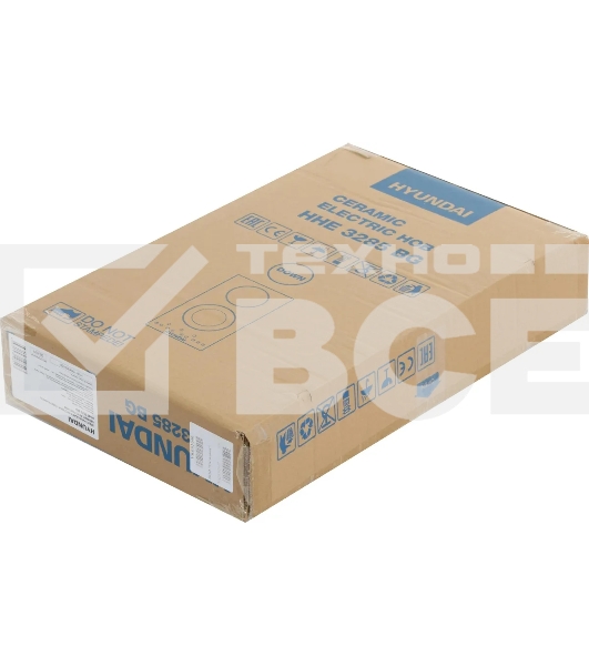 Варочная поверхность Hyundai HHE 3285 BG черный