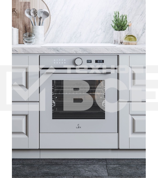 Духовой шкаф электрический LEX EDM 1002 ONE WH белый