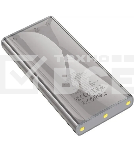Портативный аккумулятор Hoco J103 Discovery edition 10000mAh QC/PD 22.5W 5A 2xUSB-A/USB-C серый (J103 DISCOVERY EDITION GRAY)