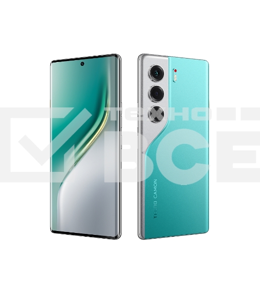Смартфон Tecno Camon 40 Pro 5G CM7, 12/256Gb, зеленый