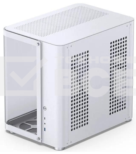 Корпус без блока питания JONSBO TK-2, Midi-Tower, TG, no fans, 1xUSB-A 3.2 + 1xUSB-C 3.2, ATX, mATX, mITX White