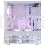 Компьютерный корпус 1STPLAYER MIKU Mi7-A белый, ATX, 3x120мм LED fans, фото8