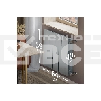 Радиатор биметаллический Royal Thermo PianoForte 500 Серебристый VR80 - 8 секц., фото12