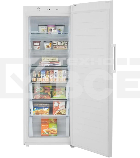 Морозильная камера Haier HF-300WG белый, 290л, 7 ящиков