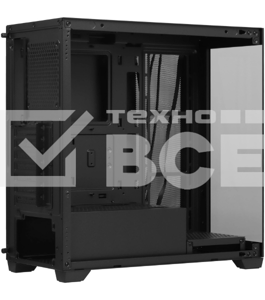Компьютерный корпус Ocypus Gamma C72 BK ATX/win/black/no PSU/Tempered Glass
