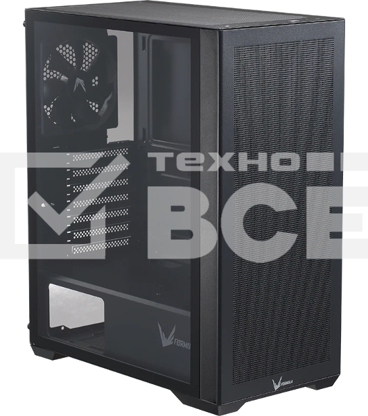 Компьютерный корпус Aerocool/Formula Air Power G5 черный без БП ATX 1x120мм 1xUSB 3.0 1xUSB3.1 audio bott PSU