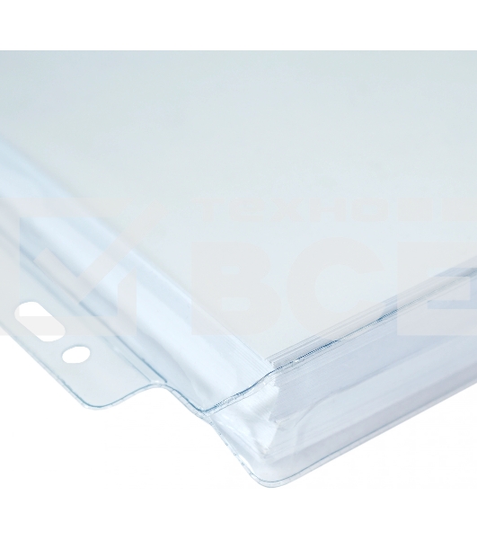 Папка-вкладыш Silwerhof Daily клапан с кнопойс расширением A4 вертикальный пвх 180мкм (упак.:5шт)