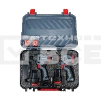 Аккумуляторный бесщеточный НАБОР 2в1 ProfiSet 2A16 (Li-ion 2шт, 2.0А·ч, З/У, в кейсе, E0210, E0211) E0227, фото9