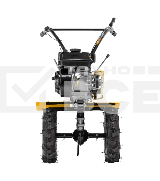 Мотоблок Denzel DPT-170 7 л.с., ремен.сцеп, шир 85 см, глуб 35 см, фрез 3х3, ШОМ, скор 2В/1Н, кол 8'