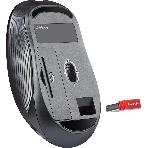 Мышь беспроводная Defender Gassa MM-105 черный, 1600 dpi, радиоканал, USB, кнопки - 6, фото10