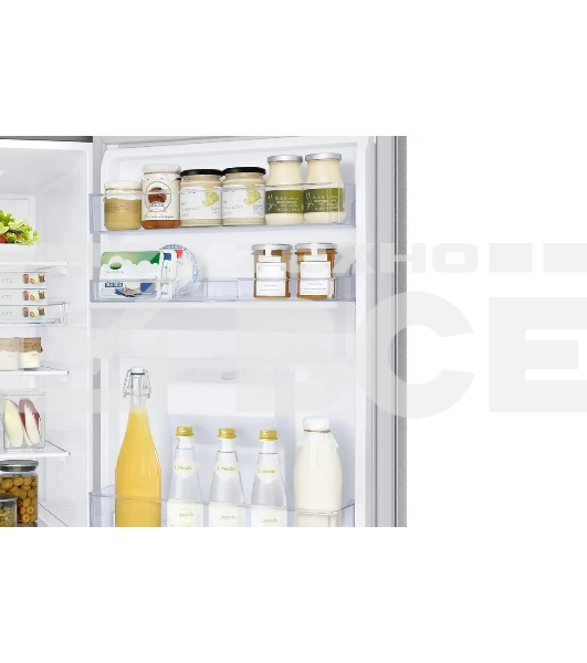 Холодильник Samsung RB34C632ESA/EF графит двухкамерный 227/114л морозилка снизу, No Frost