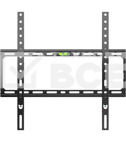 Кронштейн для телевизора Ultramounts UM822 черный 32'-75' макс.45кг настенный фиксированный