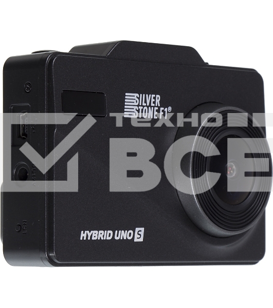 Видеорегистратор Silverstone F1 HYBRID UNO S GPS, 1920x1080, 2.3', GPS, G-сенсор, GPS-информатор