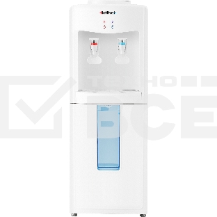Кулер для воды Hotfrost V118E, верхняя загрузка, нагрев 90 °С, охлаждение 15 °С, белый