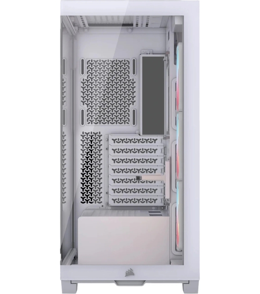 Корпус Corsair iCUE Link 3500X LX-R RGB White, Midi-Tower, белый, 3 x 120 мм