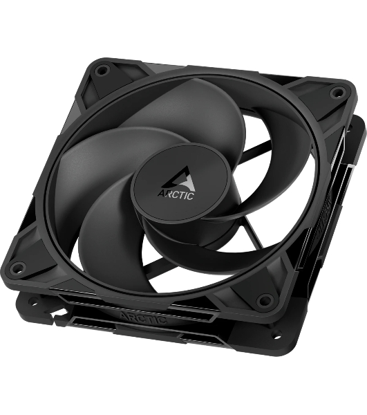 Вентилятор корпусной Arctic P12 Pro Reverse, 120 мм, 500-3000 об/мин, 4-pin PWM, без подсветки