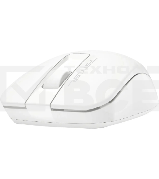 Мышь беспроводная A4Tech Fstyler FB12S белый, 1200 dpi, радиоканал, Bluetooth, USB, кнопки - 2