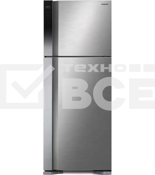 Холодильник Hitachi HRTN7489DF BSLCS нержавеющая сталь двухкамерный инвертер 333/117л морозилка сверху