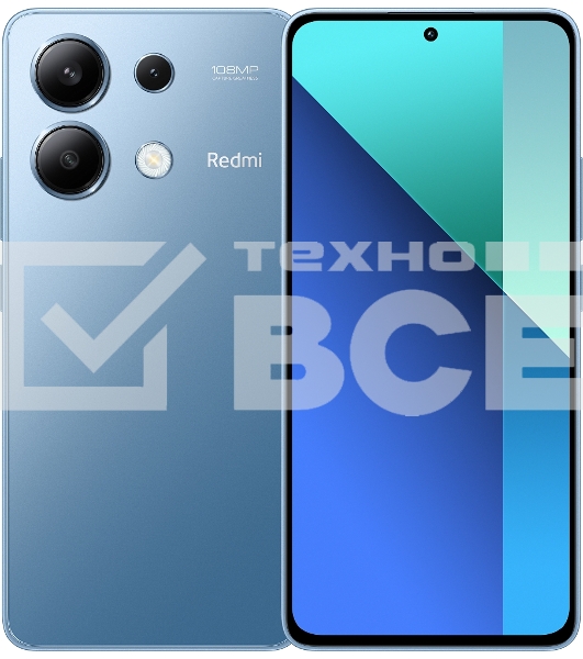 Смартфон Xiaomi Redmi Note 13, 8/128Gb, синий