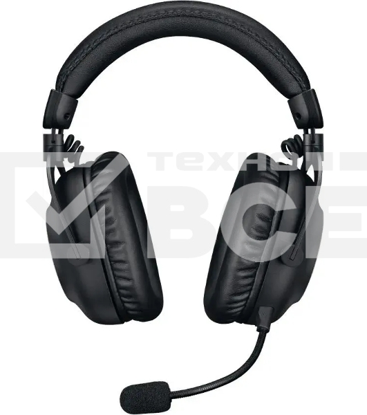 Наушники с микрофоном Logitech G Pro X 2 Lightspeed черный мониторные BT/Radio/3.5mm оголовье (981-001265)