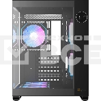 Корпус  Ocypus Iota C70 BK ARGB ATX / win / black / 6 ARGB fans / no PSU / Tempered Glass, фото6