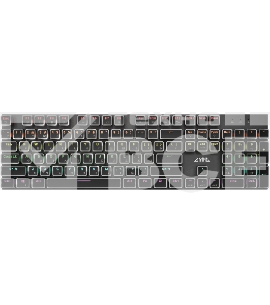 Клавиатура GMNG GG-KB815X (1913914) проводная, USB, черный + белый