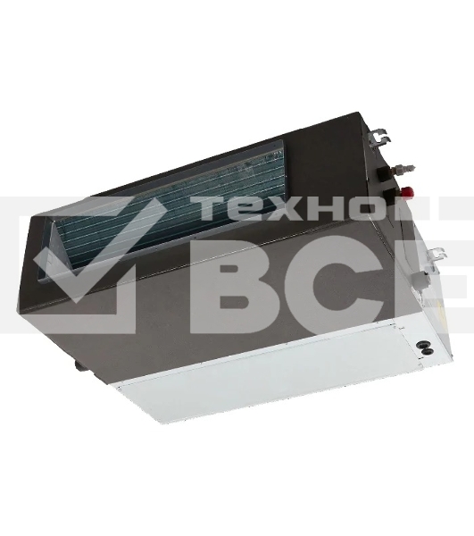 Блок внутренний сплит-системы канального типа Ballu BLC_D/in-48HN1_21Y 48000 BTU, 140 м², 44 дБ, охлаждение, обогрев, осушение, серый