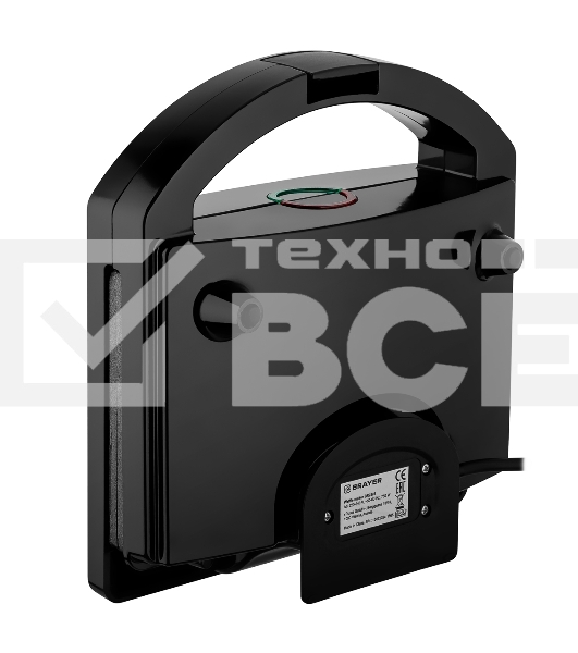 Вафельница BRAYER BR2307 750 Вт, черный