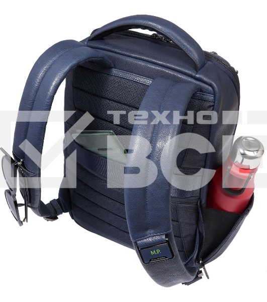 Рюкзак Piquadro Cronus CA6687S134/BLU синий кожа