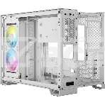 Компьютерный корпус без блока питания Case Corsair iCUE LINK 2500X RGb, Midi-Tower, TG, 2x120мм RGb, 2xUSB-A 3.2, 1xUSB 3.2 Type-C, mATX, mITX белый, фото3