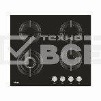 Газовая варочная панель ARDO GH63G1WFCB2 черный, фото 1