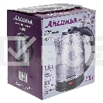 Чайник электрический АКСИНЬЯ КС-1008 серый, фото5