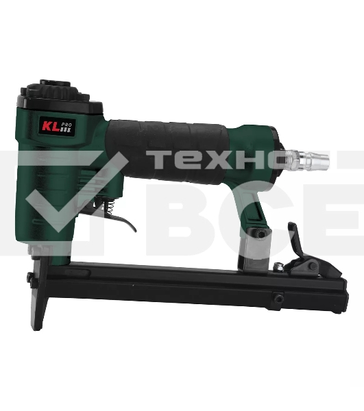 Профессиональный пневматический степлер KLPRO KLZT8016H (6-16мм, шир скобы 12,8мм, емкость 150шт, сумка)