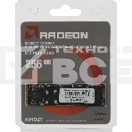 Накопитель SSD AMD Radeon R3MP30256G8, 256Gb, PCIe 3.0 x4, M.2 2280, NVMe, R/W 2000/1300, фото2