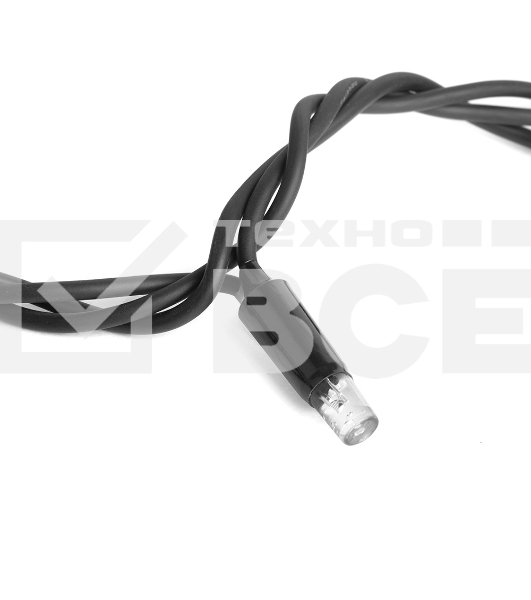 Гирлянда светод. уличная рисовая Funray SE-RICE-10100W,10M,100LED,хол.бел,IP60,черн.шн.1,5м,СОЕД