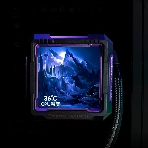Система жидкостного охлаждения Thermalright Frozen Warframe PRO 360 ARGB Soc-AM5/AM4/1200/1700/1851 черный 4-pin 29.8dB Al LCD Ret (F-WFRAME-PRO-360-BL-ARGB), фото3