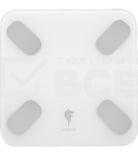 Весы электронные LEONORD LE-1275 Bluetooth (стеклянная поверхность, 180 кг) (109931)