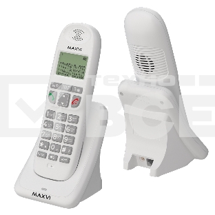Радиотелефон Maxvi AM-01 white (DECT)