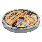 Круг отрезной по металлу Denzel WA60TBF 125х1.0х22.2мм в метал.банке, 10шт. 737610, фото10